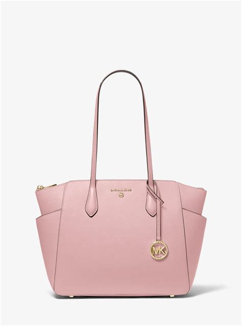 michael kors medium saffiano travel tote|Michael Kors marilyn tote.